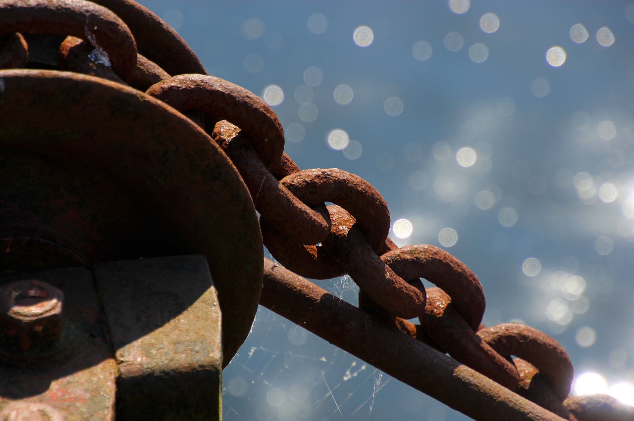 chain rusty metal free photo