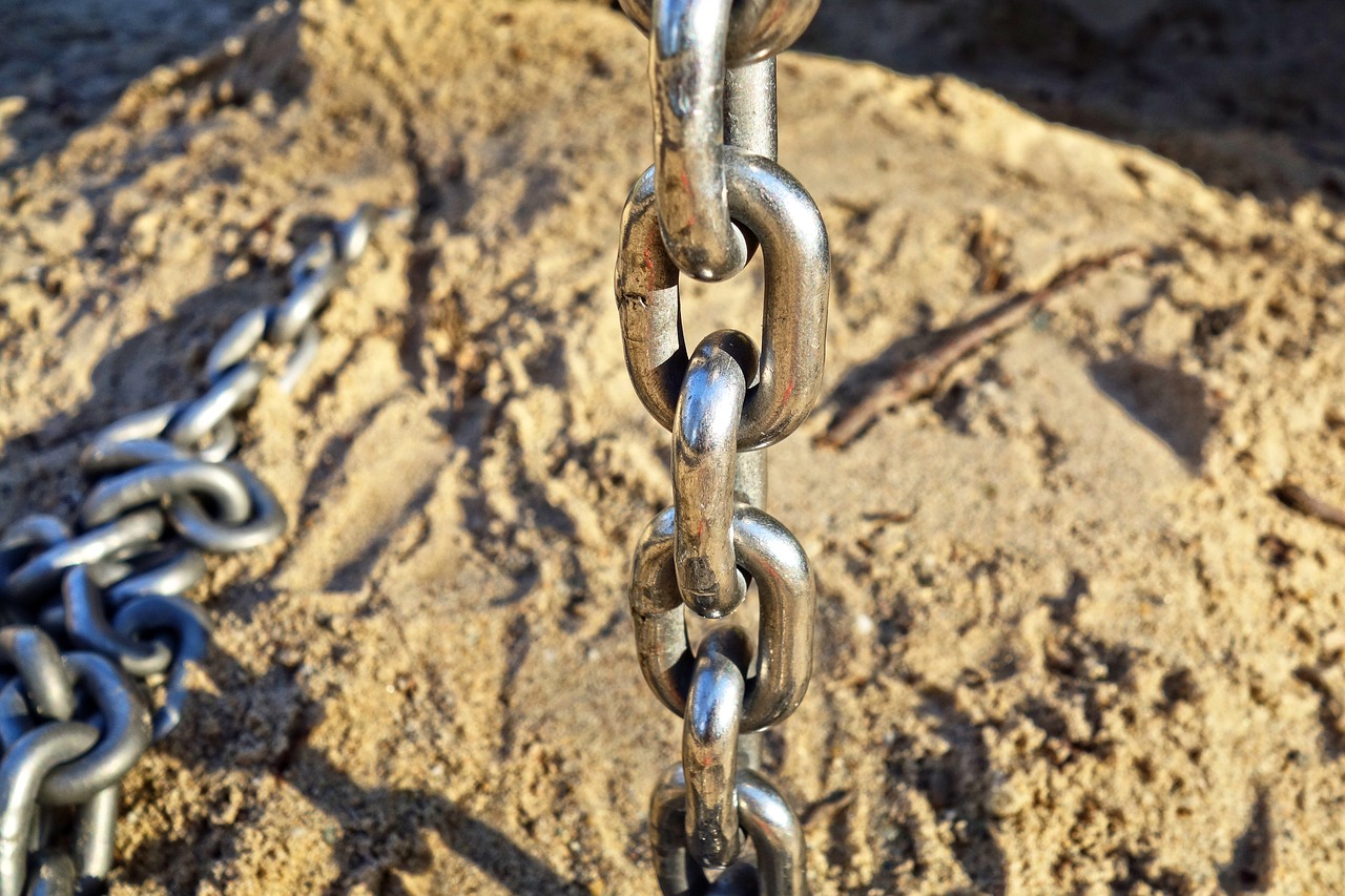 chain linked chain link free photo