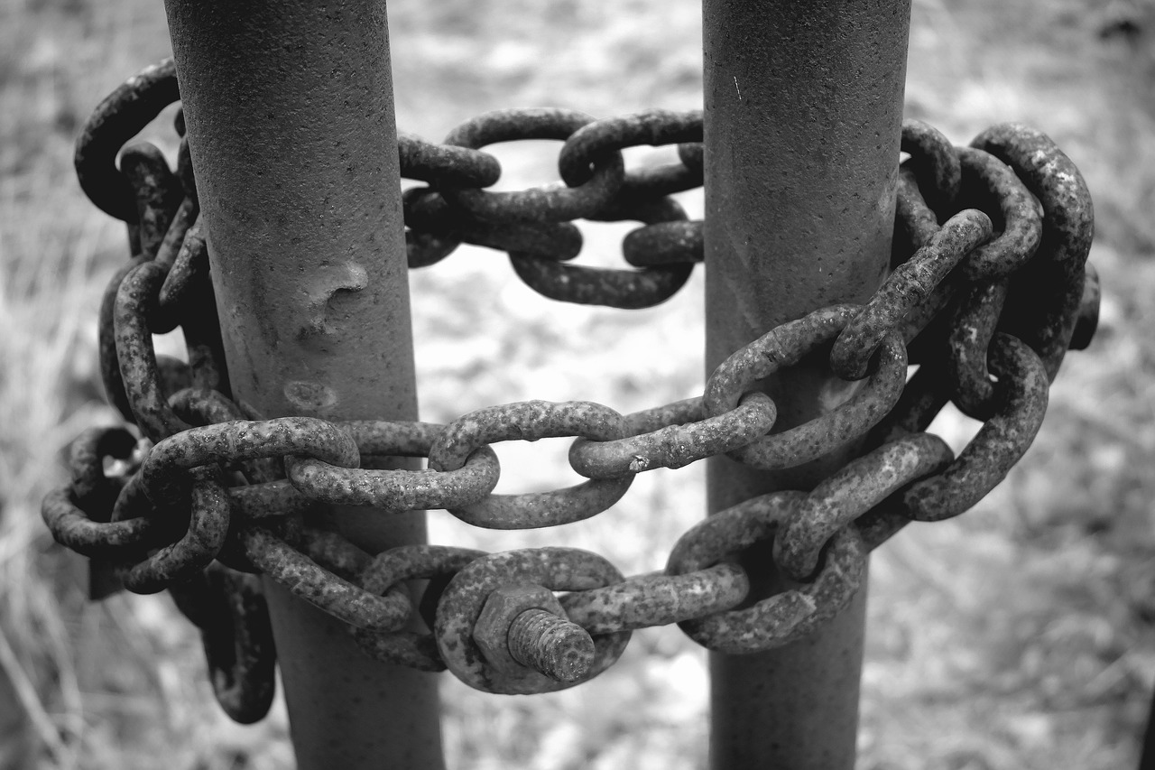 chain iron rusty free photo