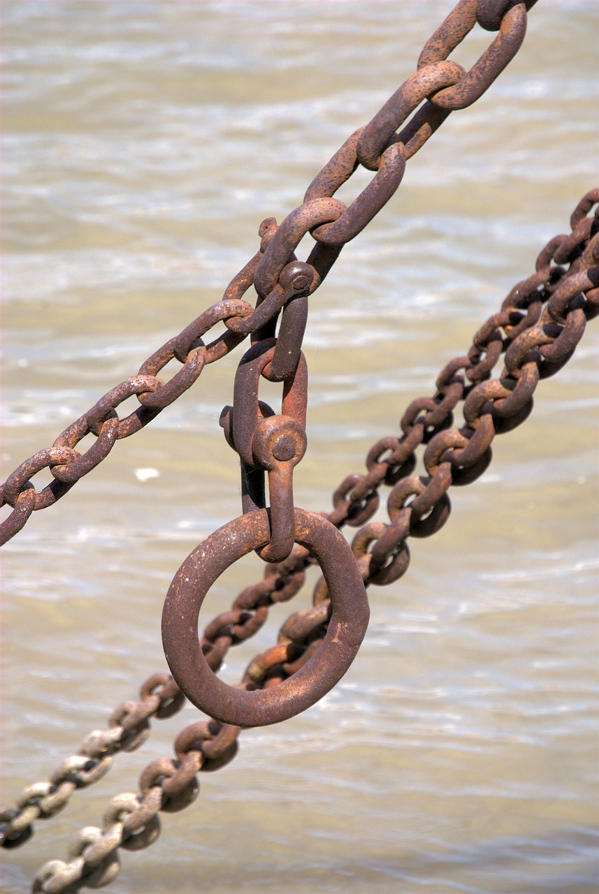 chain rust weathered free photo