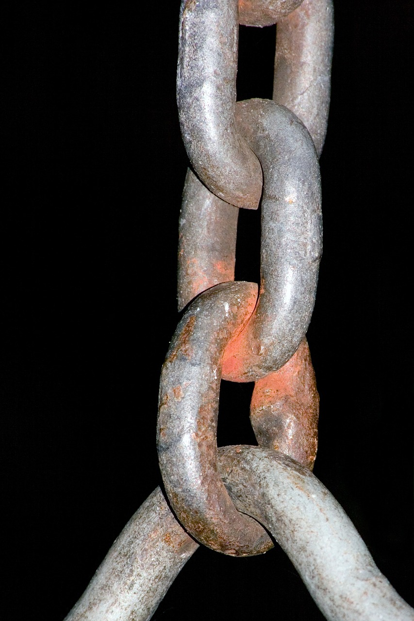 chain macro stainless free photo