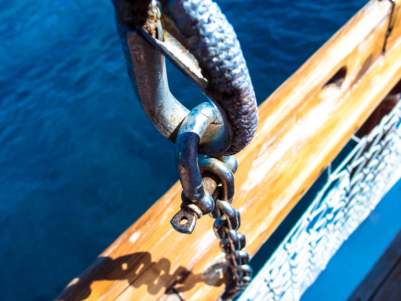 chain sea boot free photo