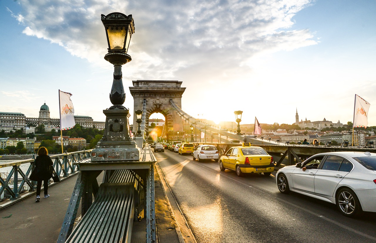 chain bridge budapest travel free photo