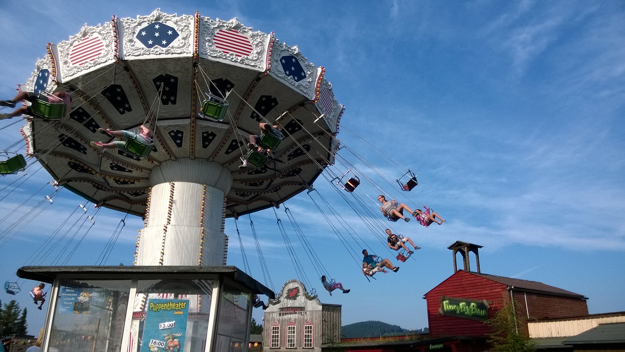 chain carousel carousel fun free photo