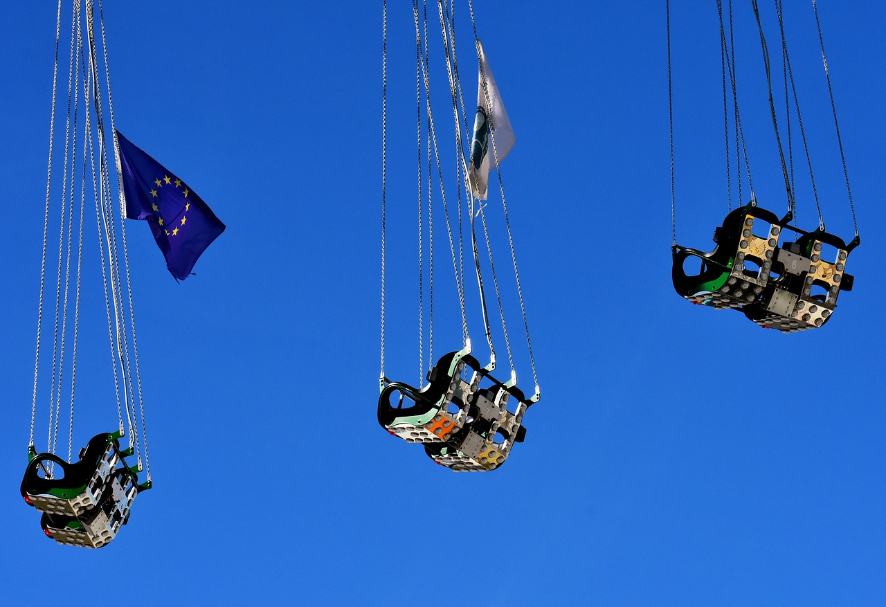 chain carousel  ride  folk festival free photo