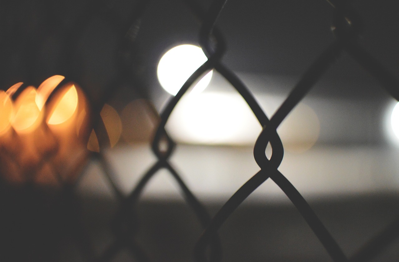 chainlink fence metal free photo