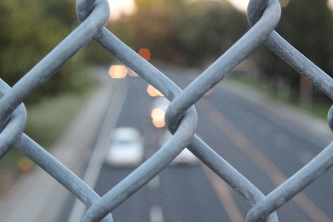 chainlink fence chain free photo