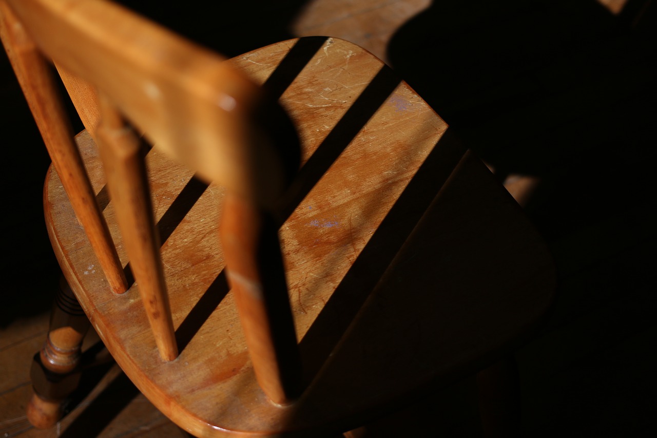 chair shadow light free photo