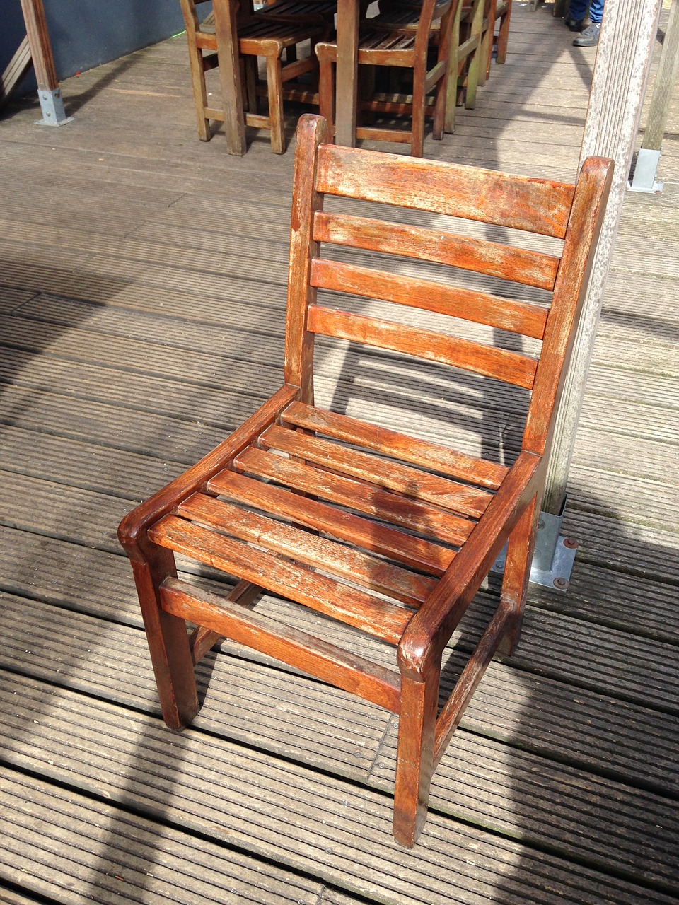 chair wood sun free photo