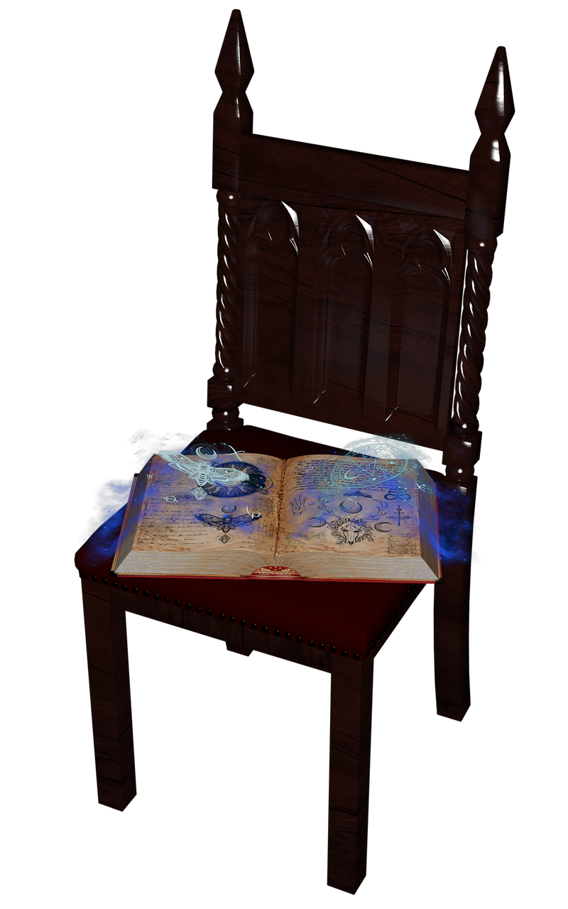 chair book antique free photo