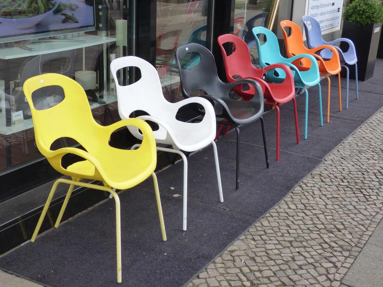 chair chairs colorful free photo