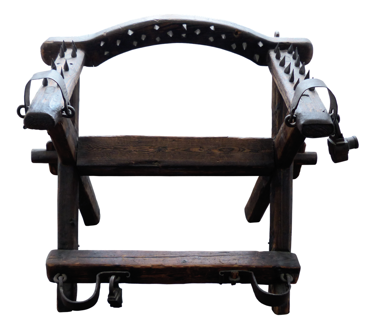 chair torture chair oak free photo