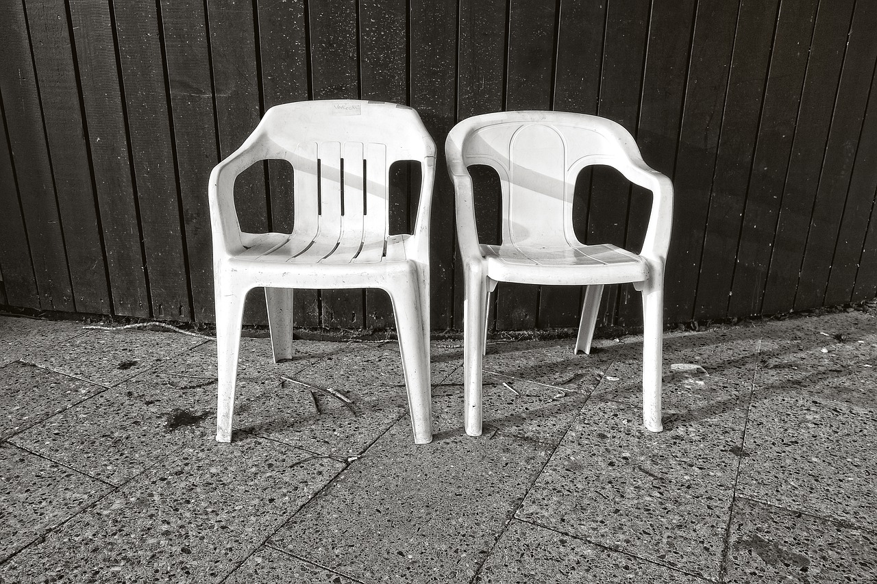 chair garden chair white chair free photo
