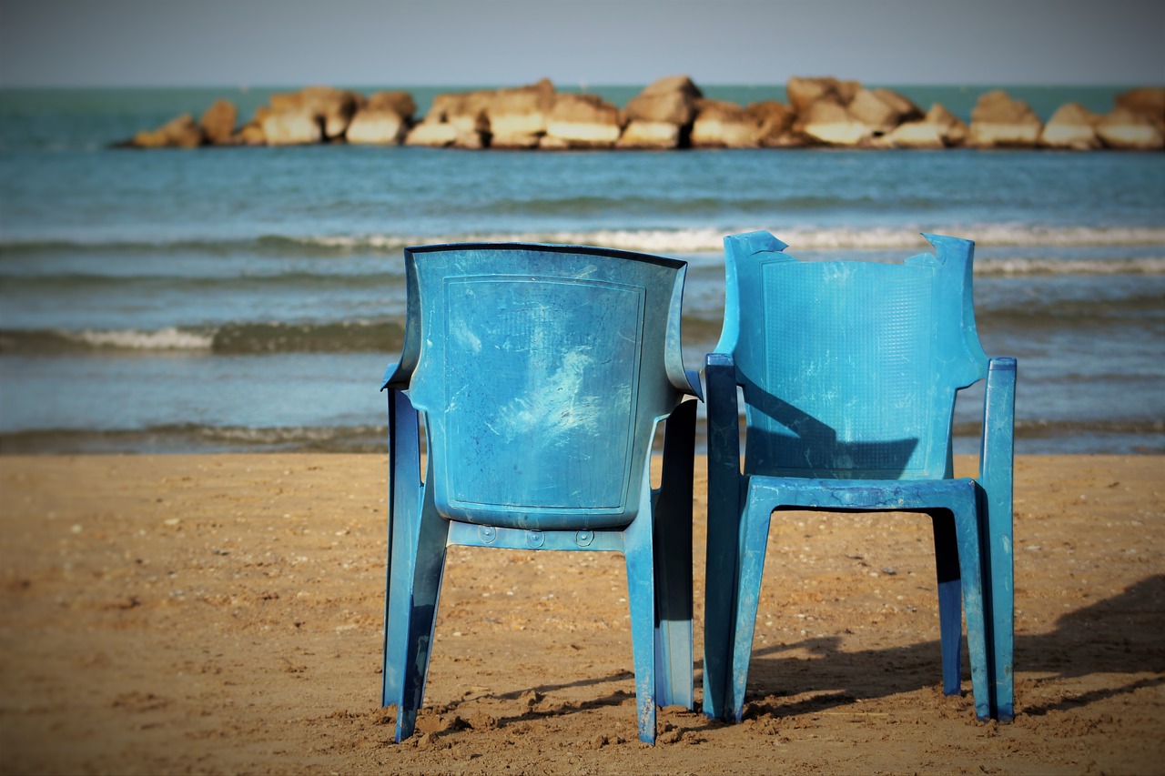 chair wood beach free photo