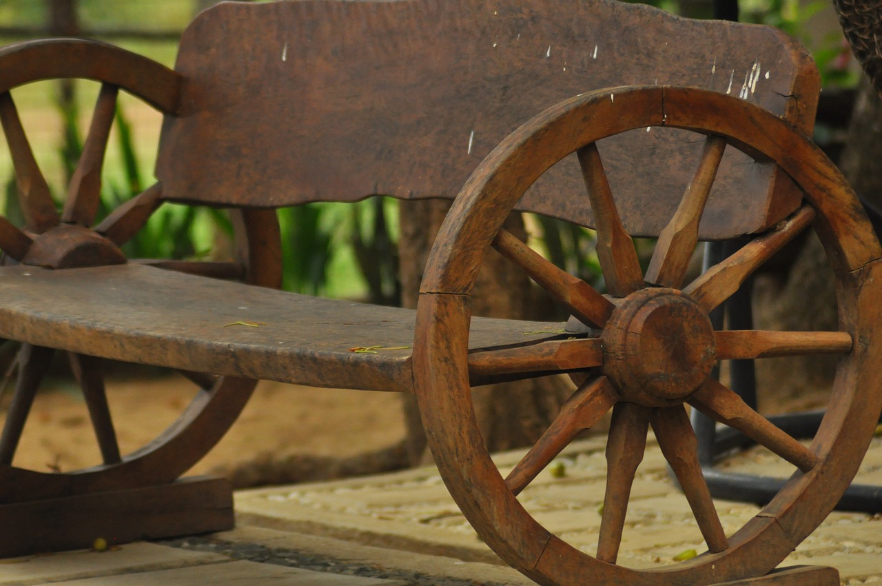 chair  wheel  wood free photo