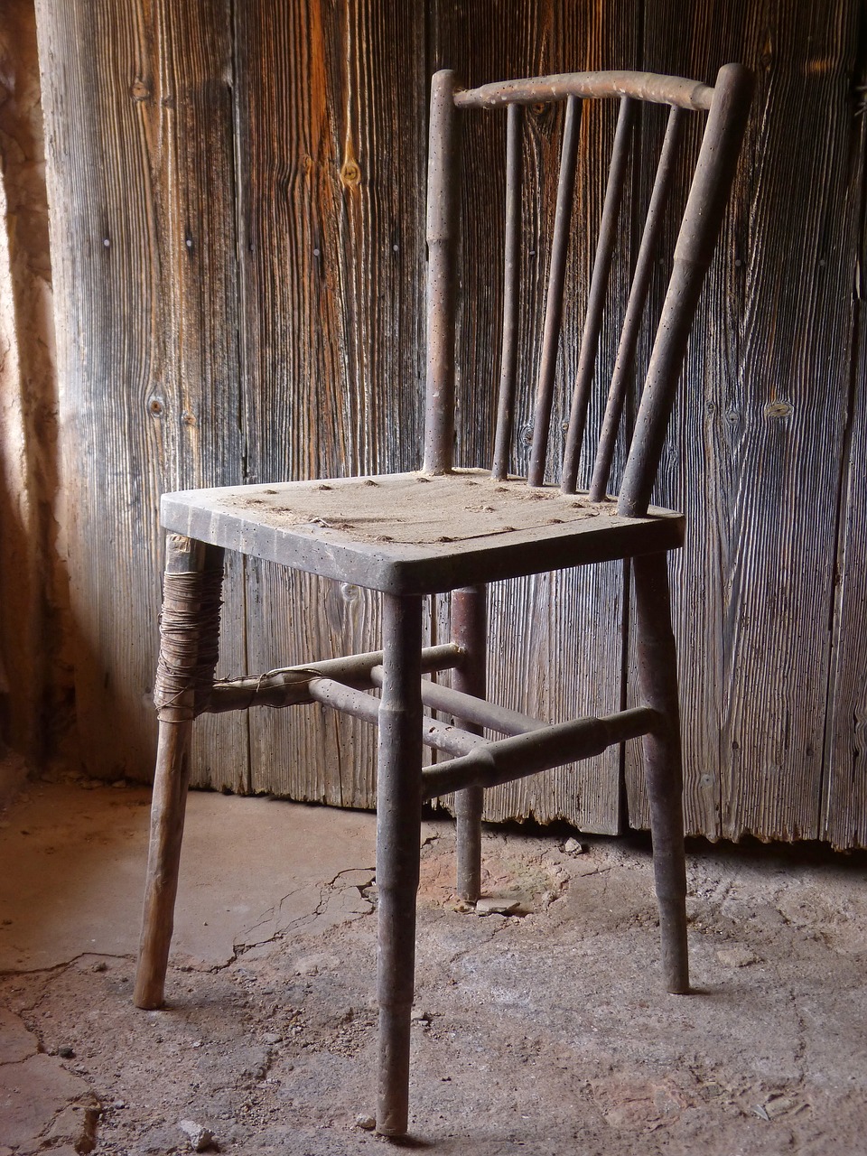 chair  symbol  loneliness free photo