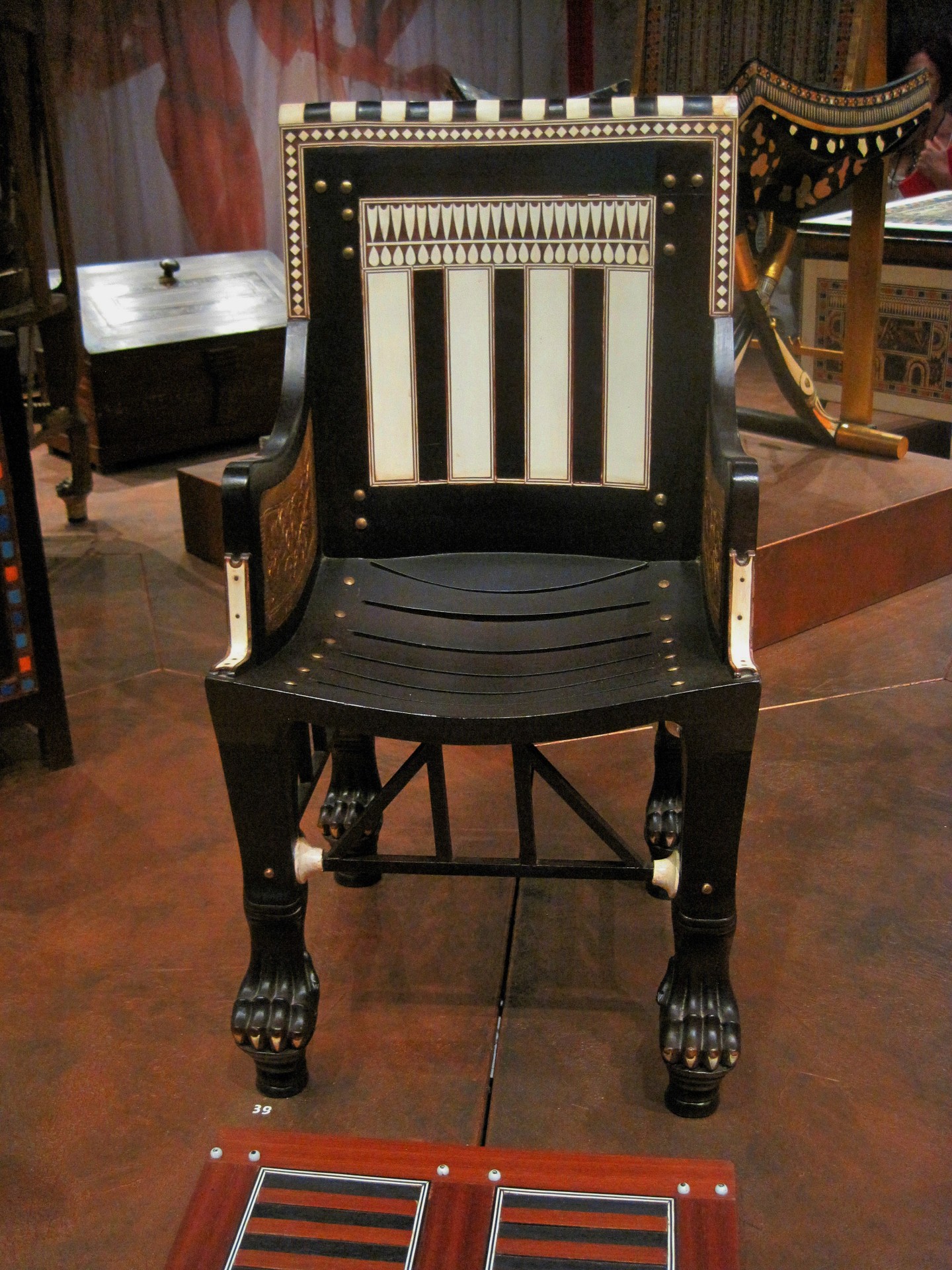 chair throne black free photo