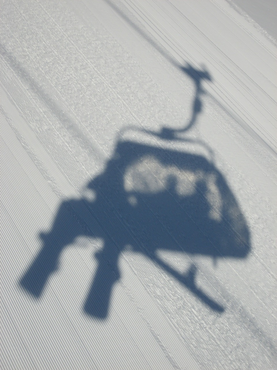 chairlift shadow lift free photo