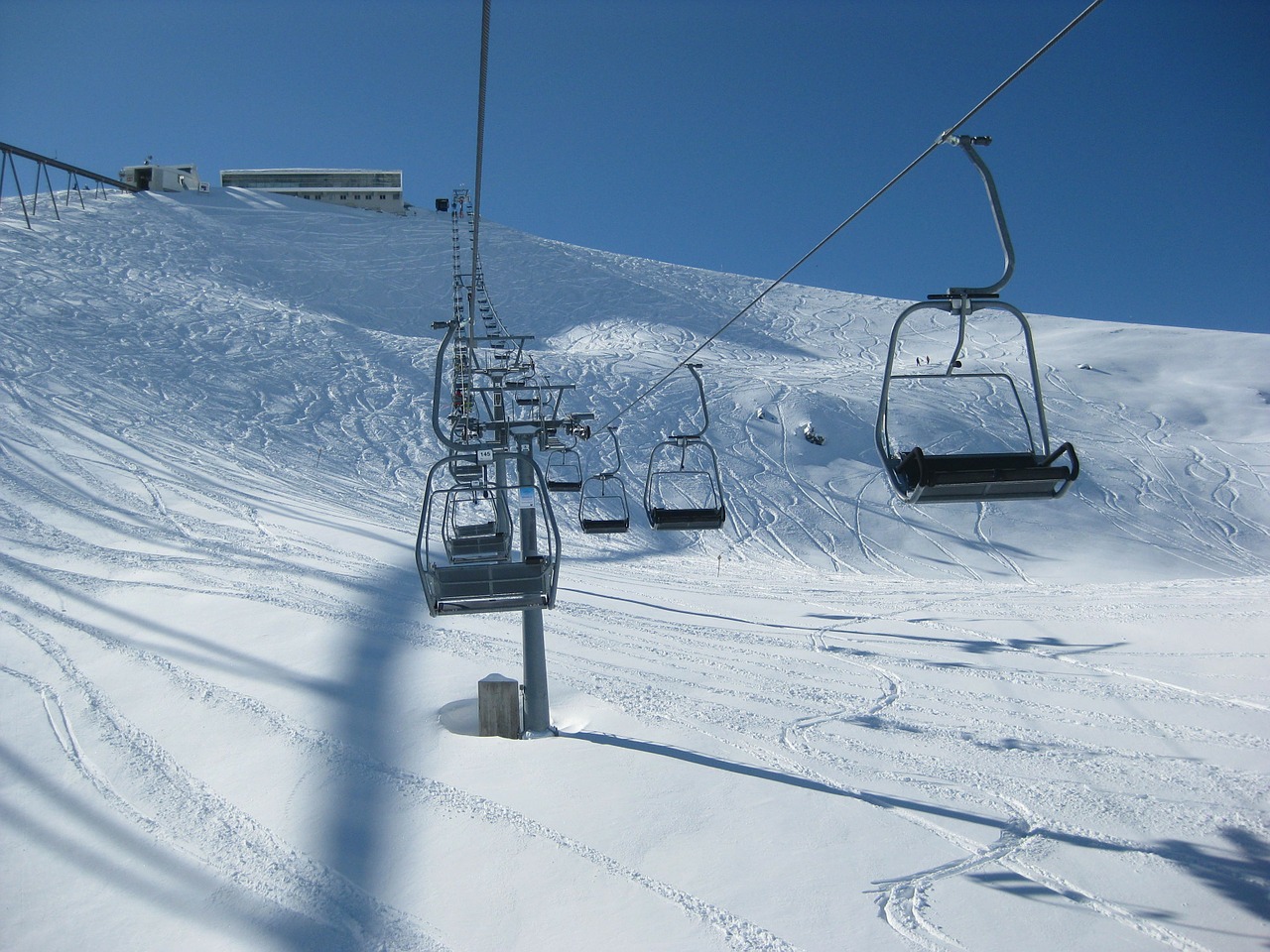 chairlift ski lift ski area free photo