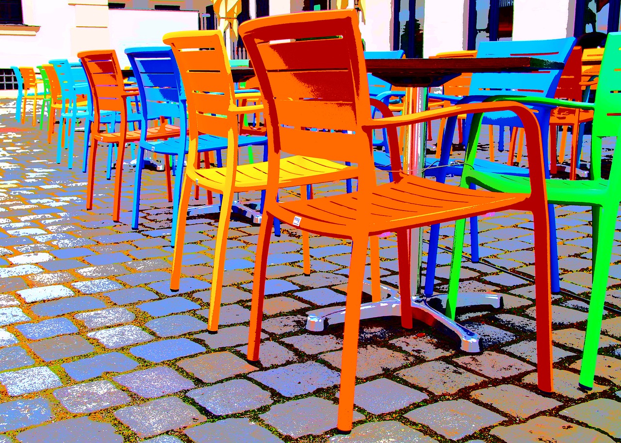 chairs chair colorful free photo