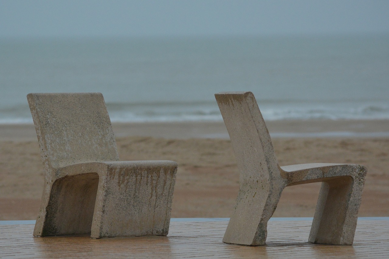 chairs sea rest free photo