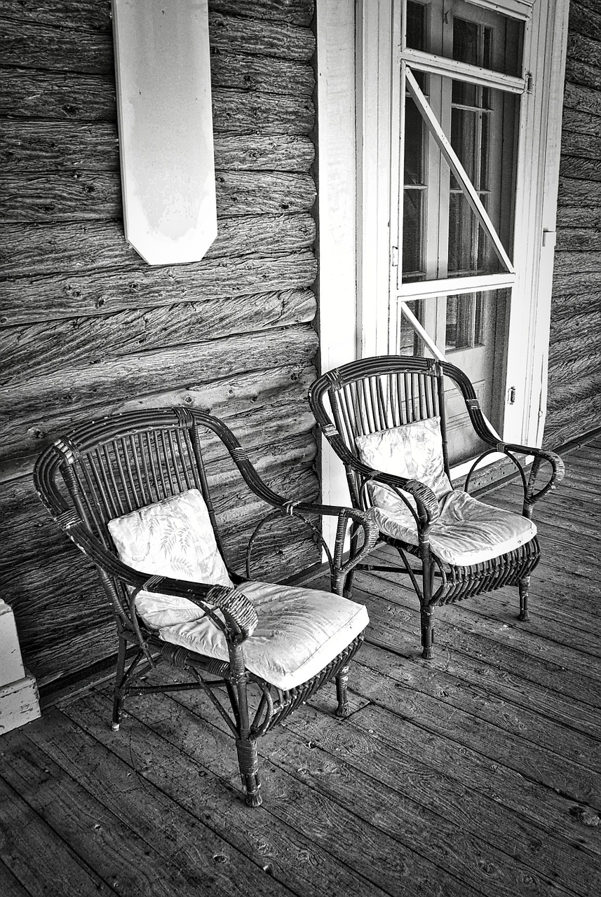 chairs contemplation sitting free photo