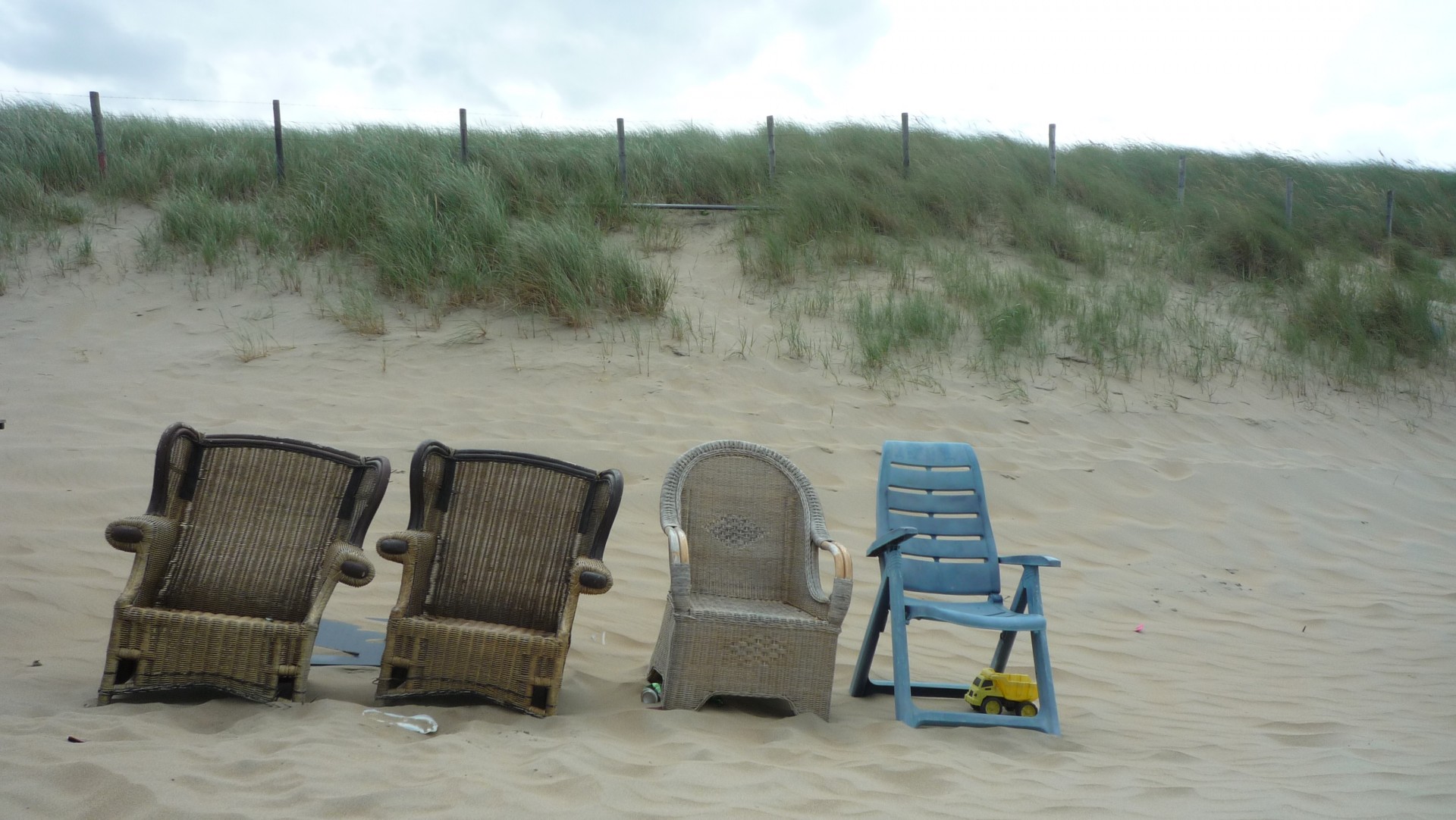 chairs beach katwijk free photo
