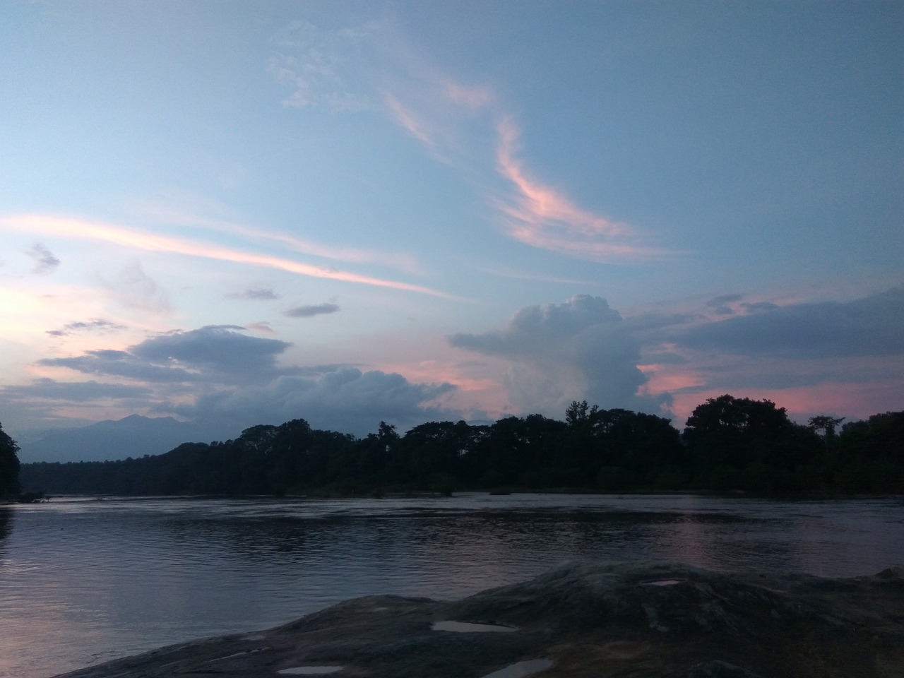 chaliyar river sky free photo