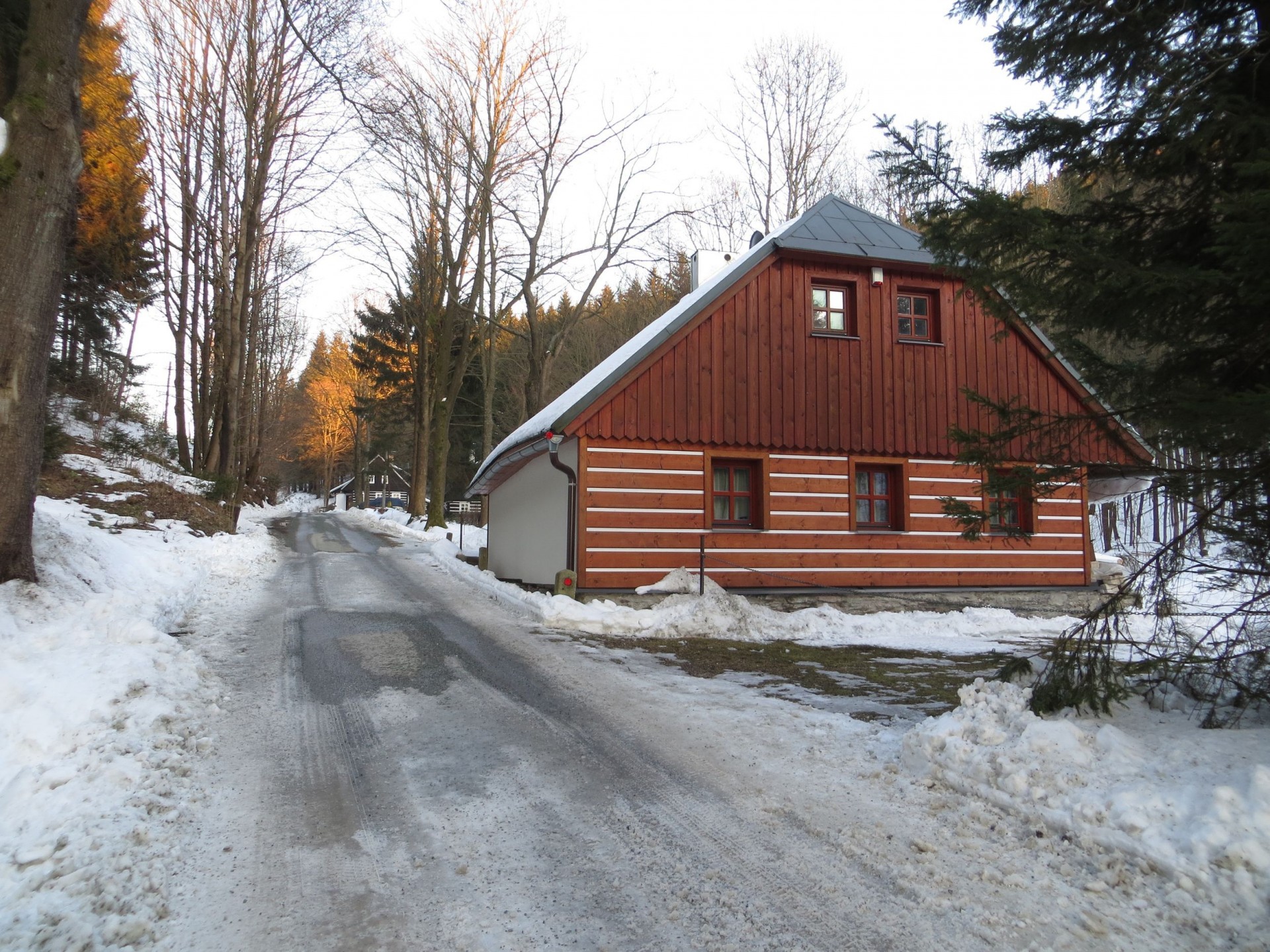 cottage cold timber free photo