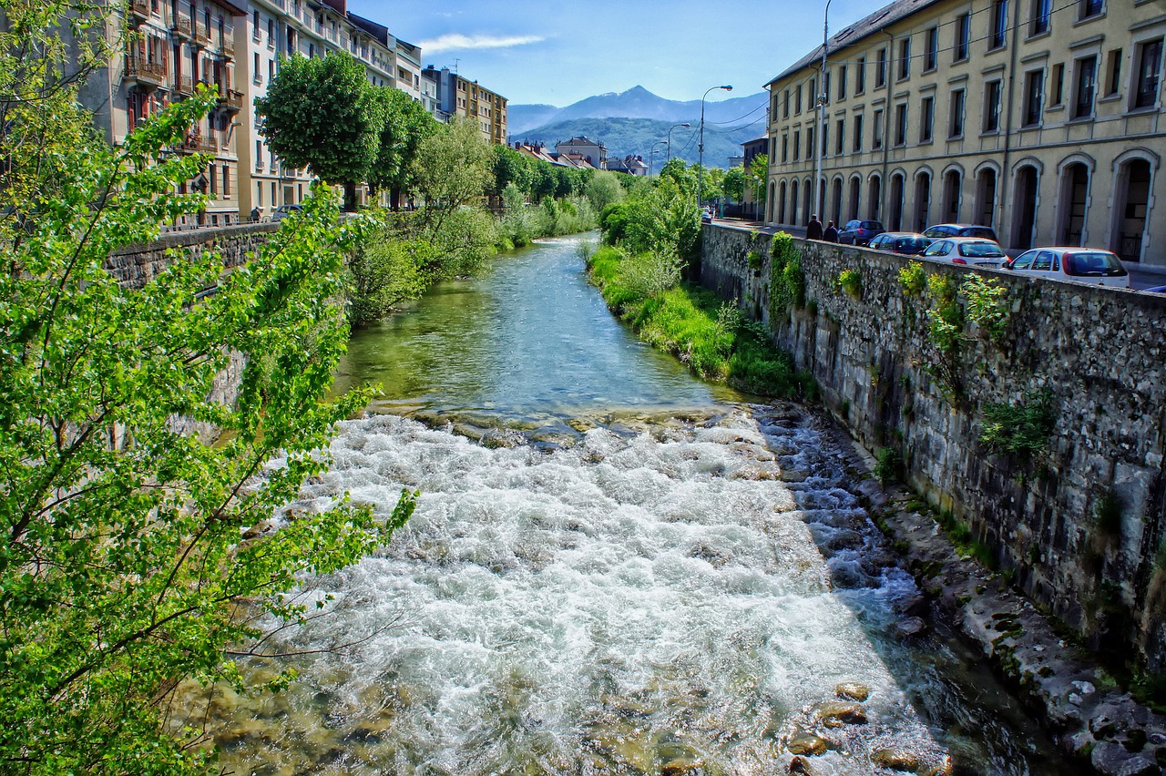 chambery france city free photo