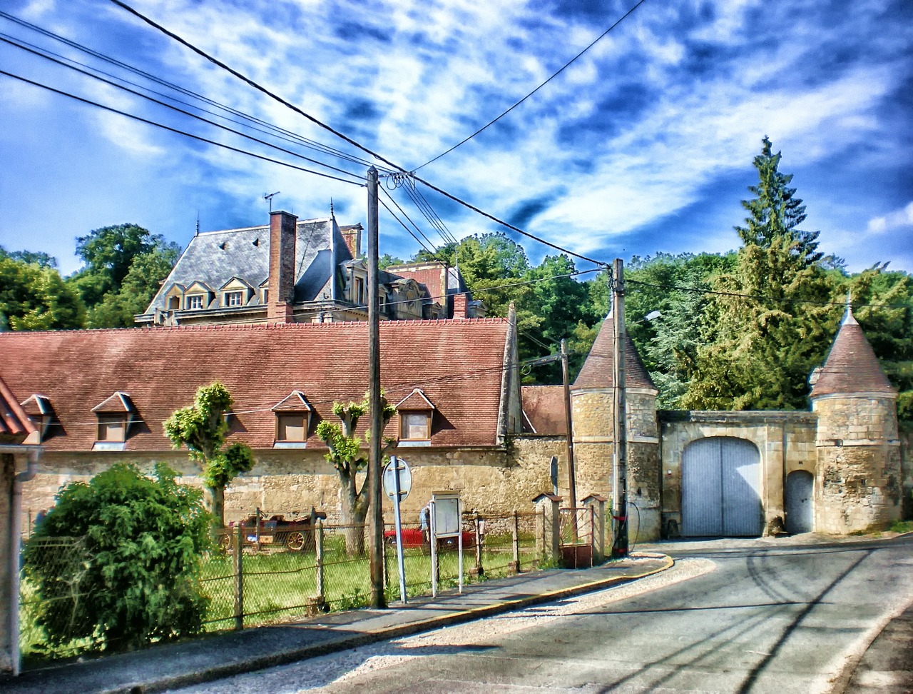 chambronne-les-clermont france village free photo