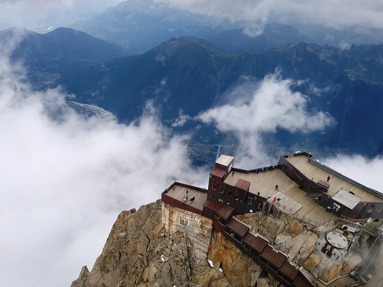 chamonix france mountains free photo