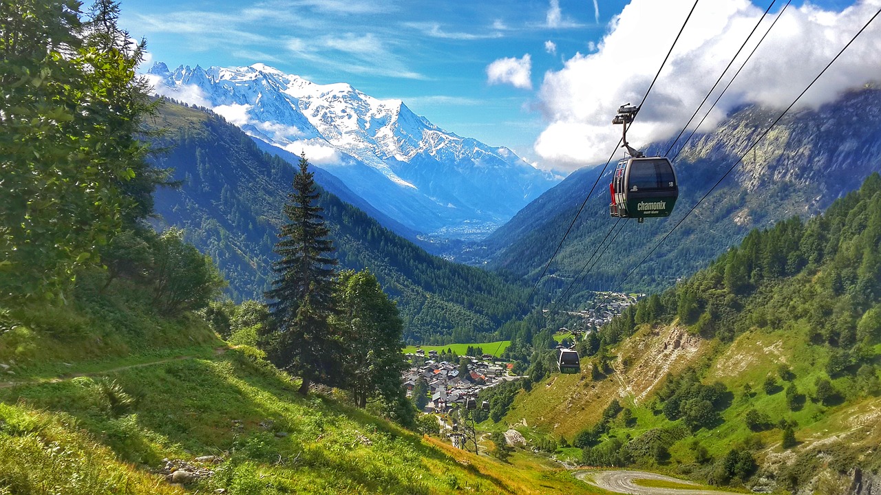 chamonix  landscape  nature free photo