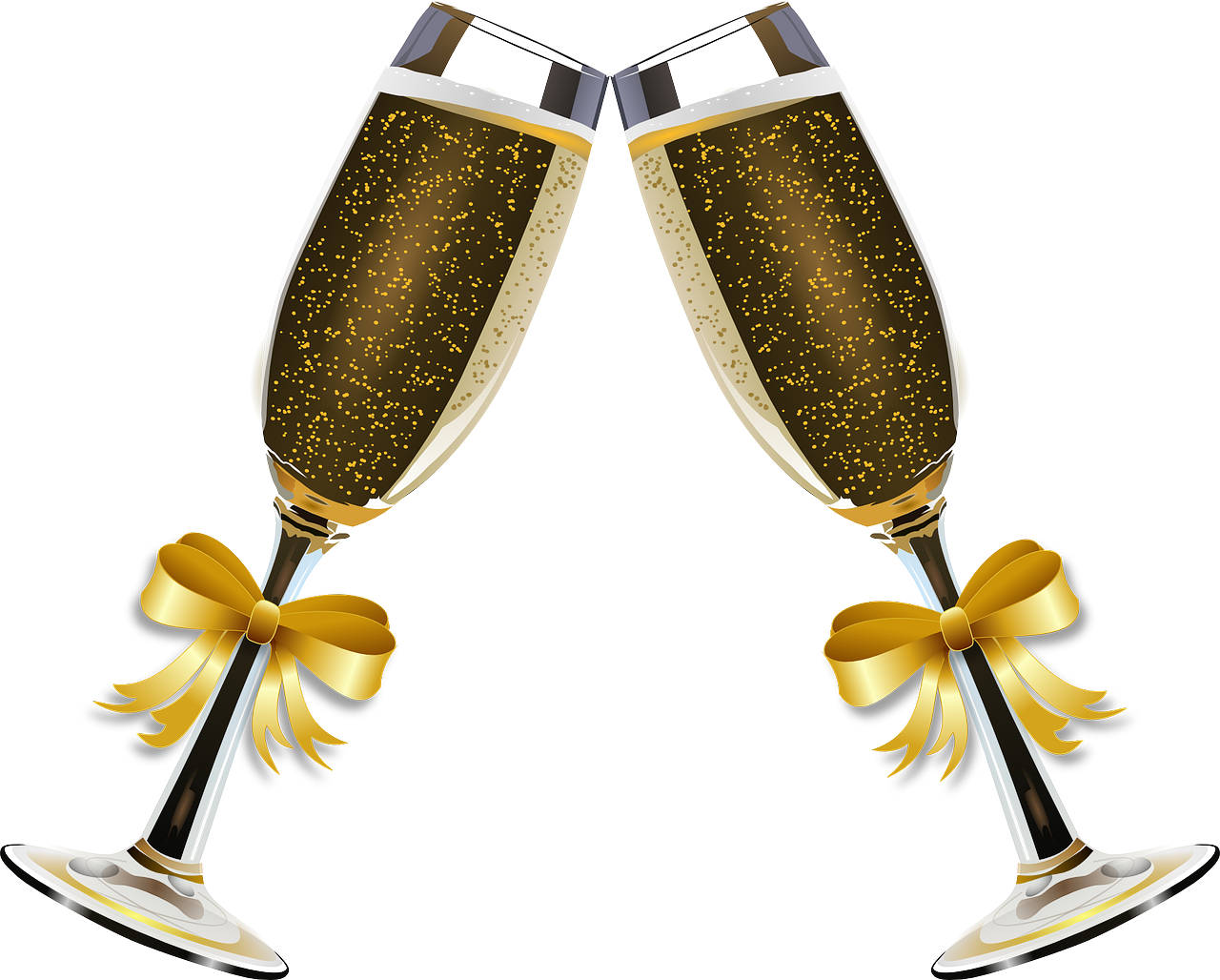 champagne clink glasses alcohol free photo