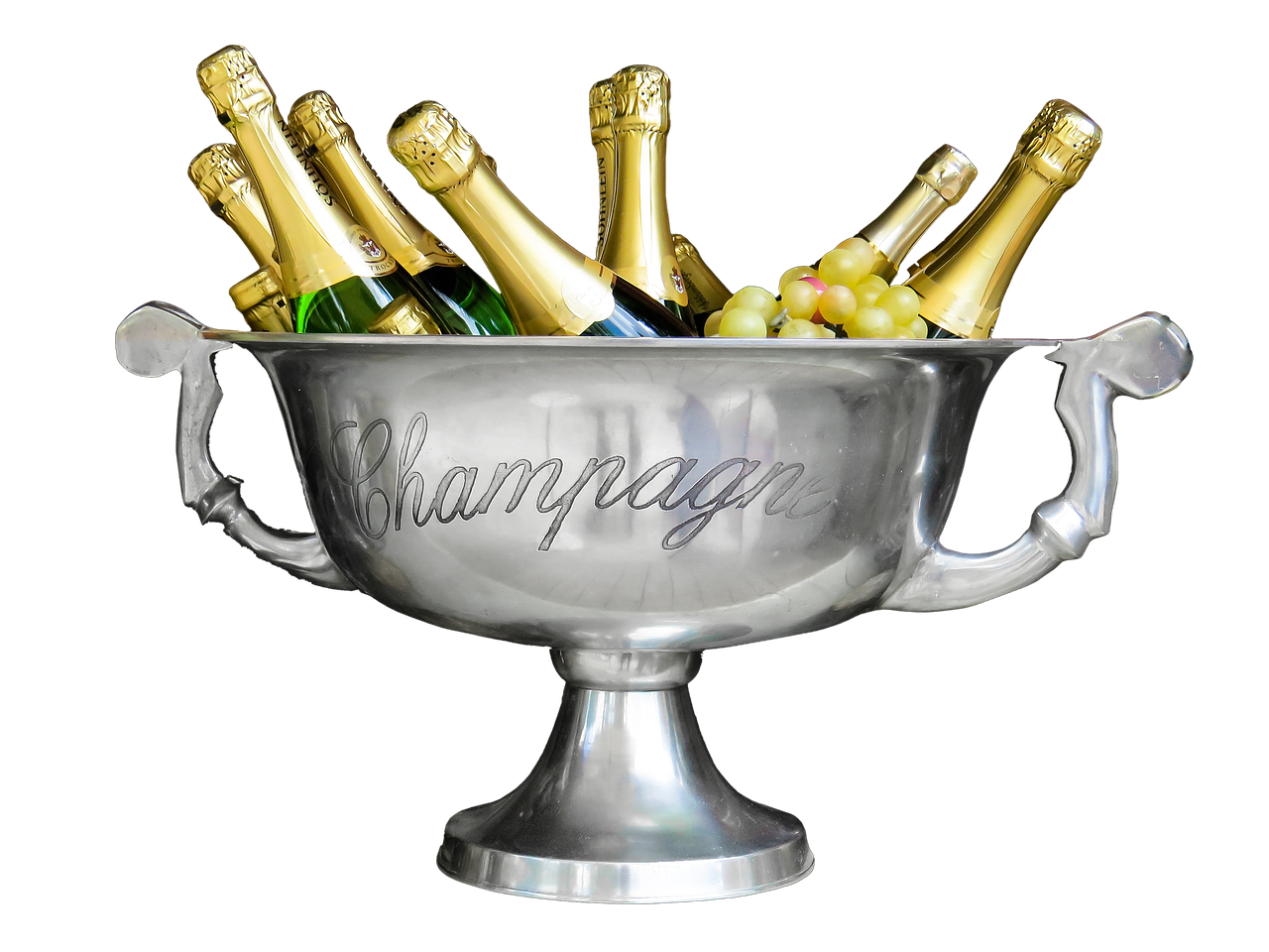 champagne shell metal celebration drink free photo