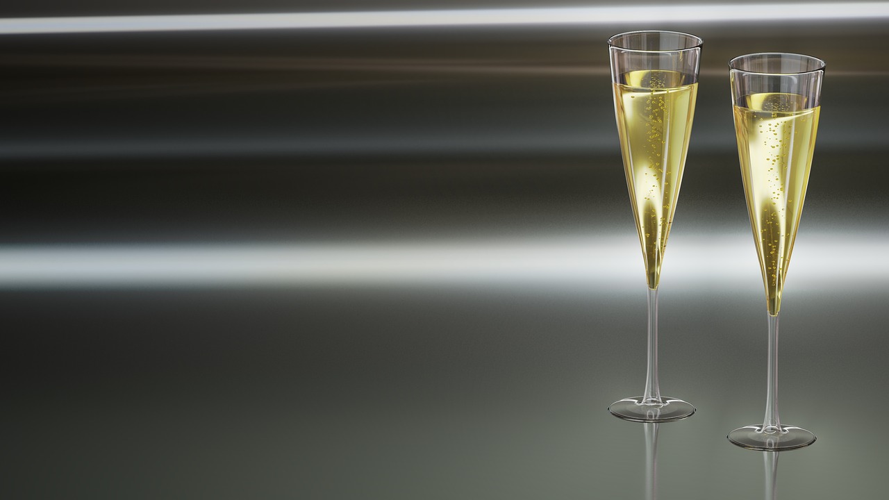 champagne glasses glass free photo