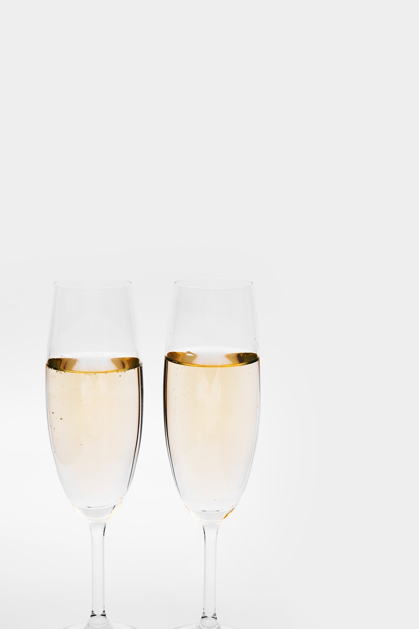 champagne  glasses  prost free photo