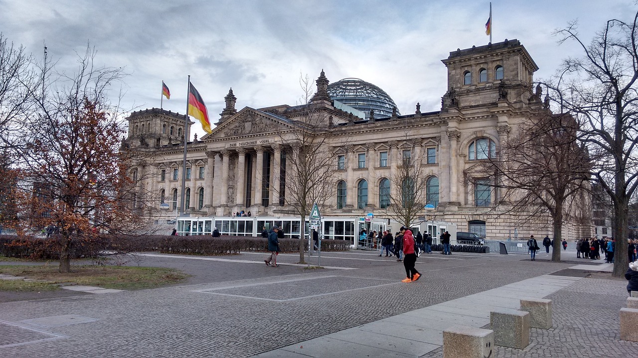 chancellery berlin tourism free photo