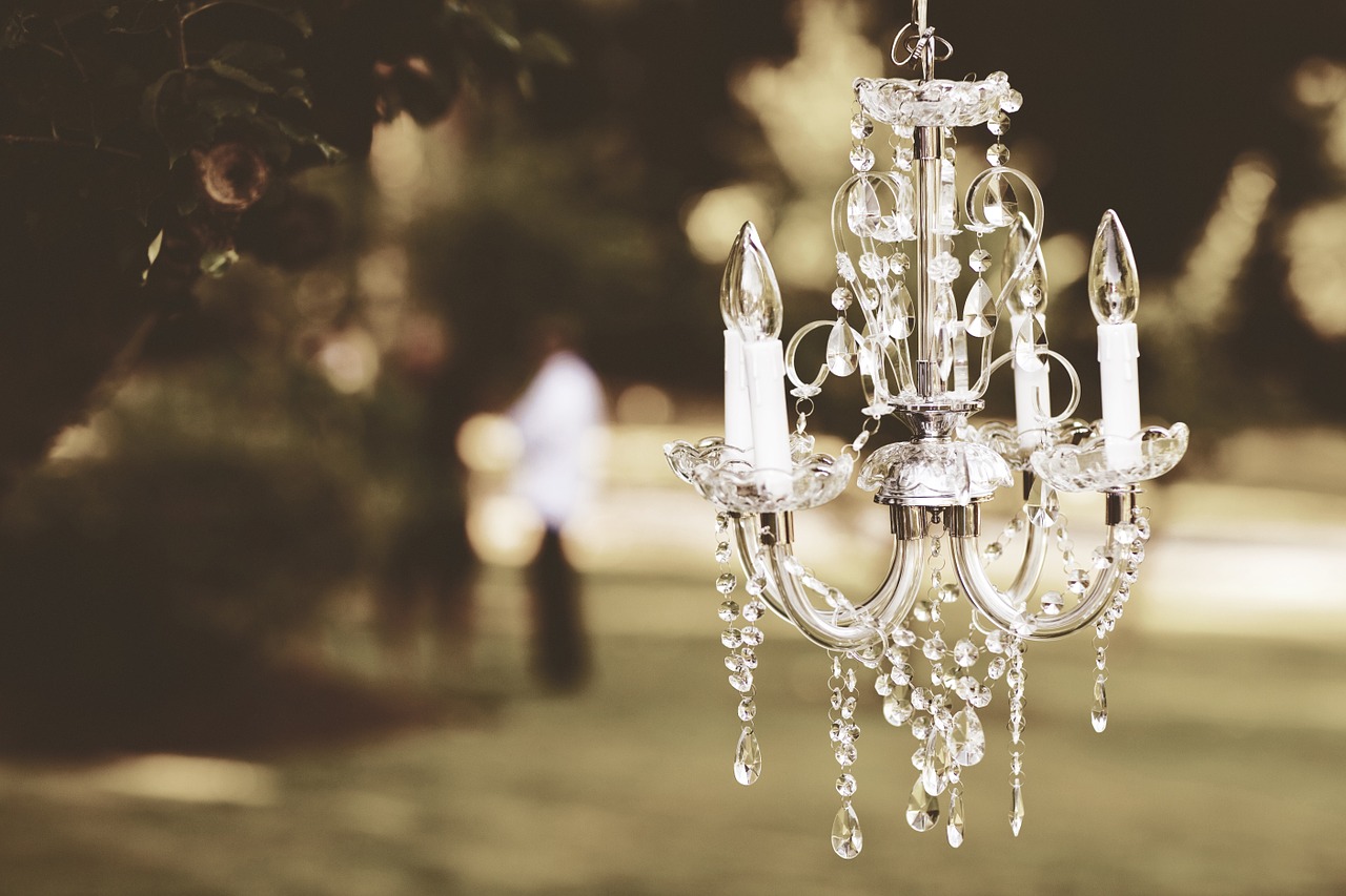 chandelier lights interior free photo