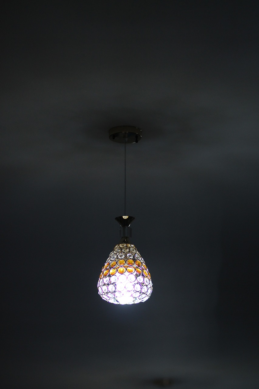 chandelier lighting light bulb free photo