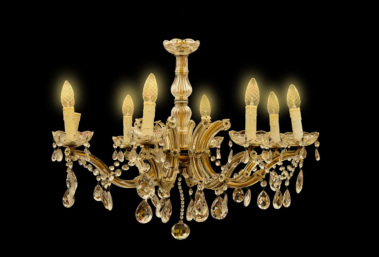 chandelier lamp candlestick free photo