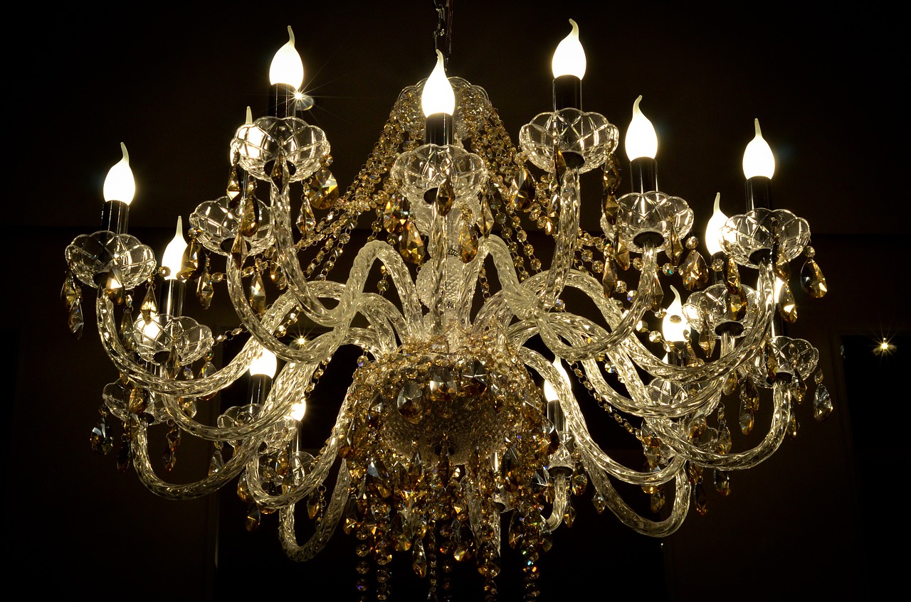 chandelier luminaire light free photo