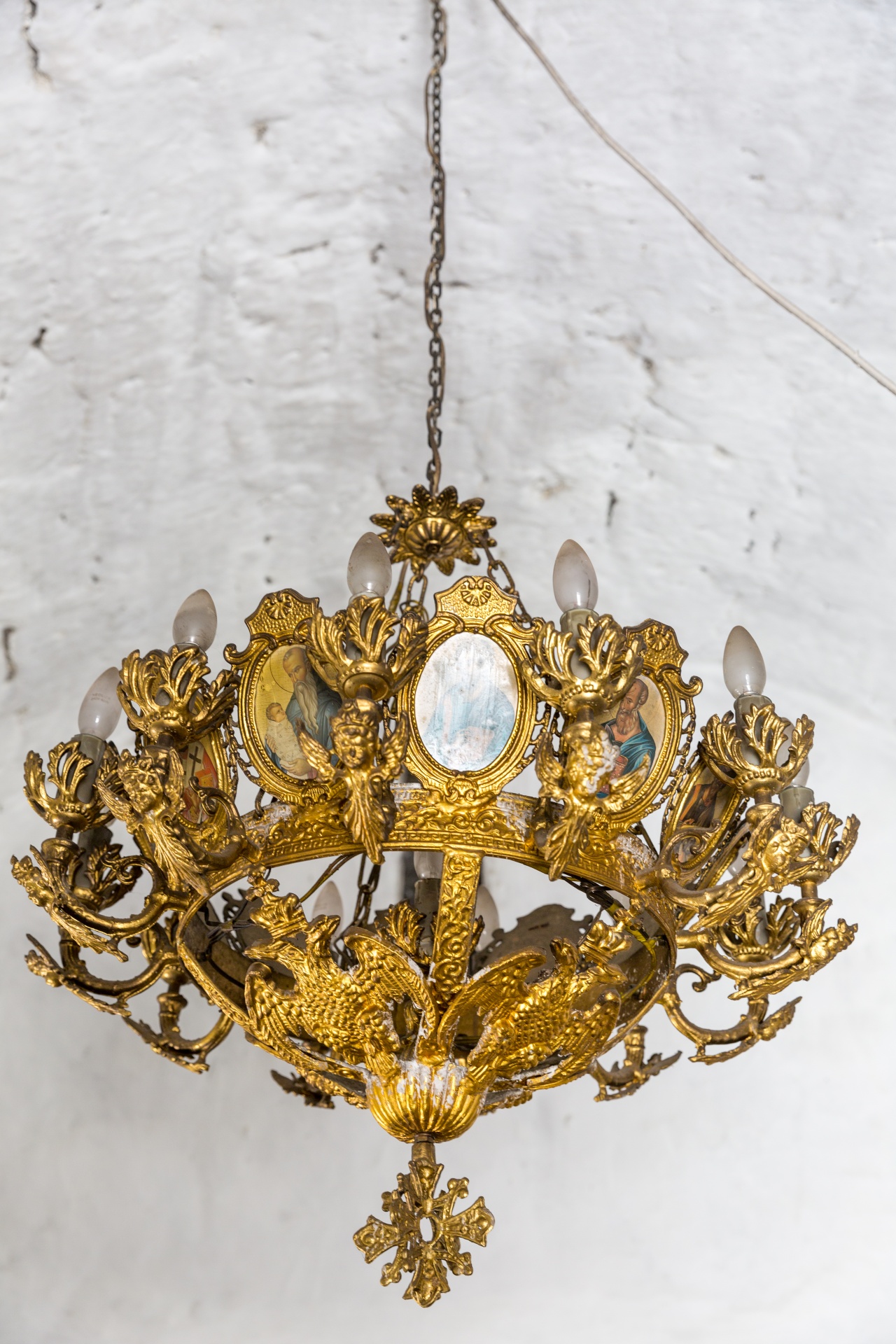 antique chandelier christianity free photo