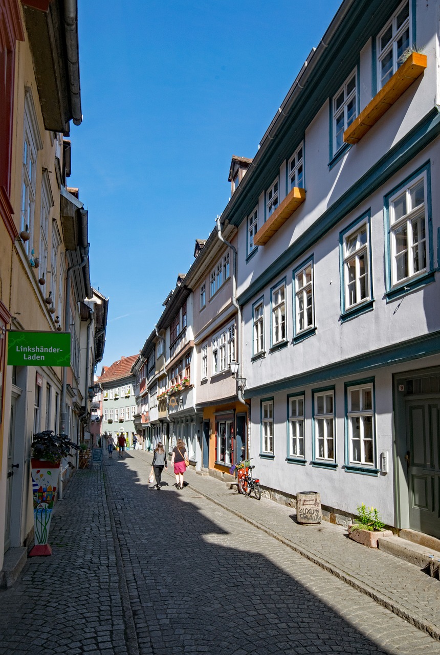 chandler bridge erfurt thuringia germany free photo