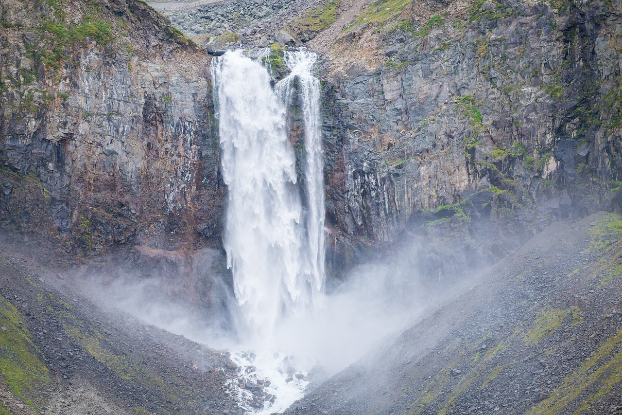 changbai mountain north korea falls free photo