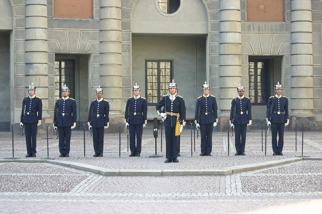 changing of the guard guard sweden free photo