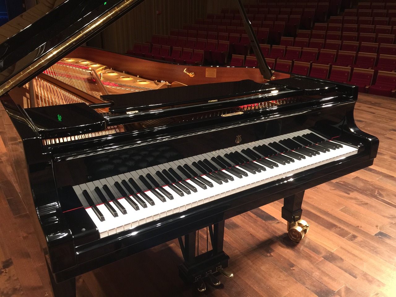 changsha concert hall stage steinway piano free photo