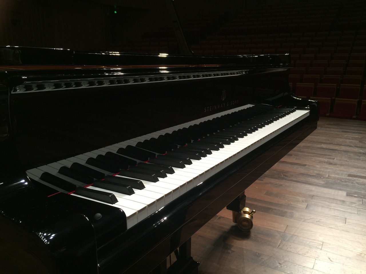 changsha concert hall stage steinway piano free photo