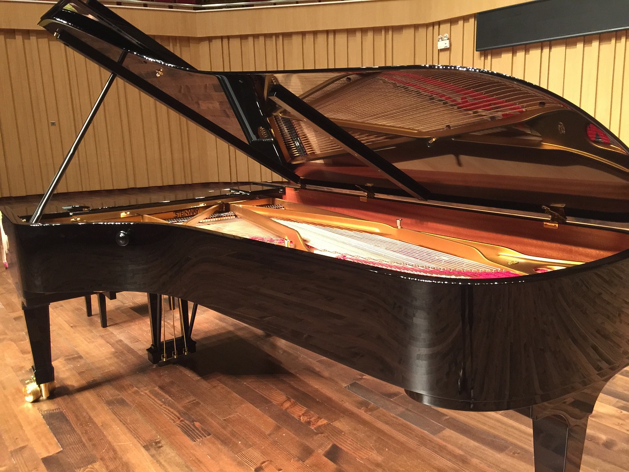 changsha concert hall stage steinway piano free photo