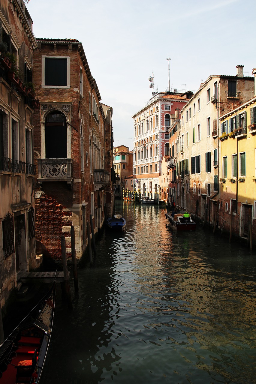 channel venice italy free photo
